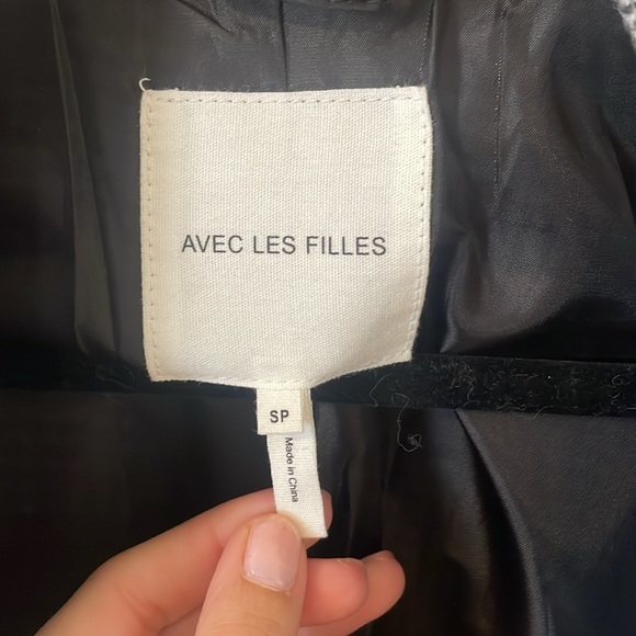 Avec Les Filles Blazer Jacket Size Small - Picture 3 of 8